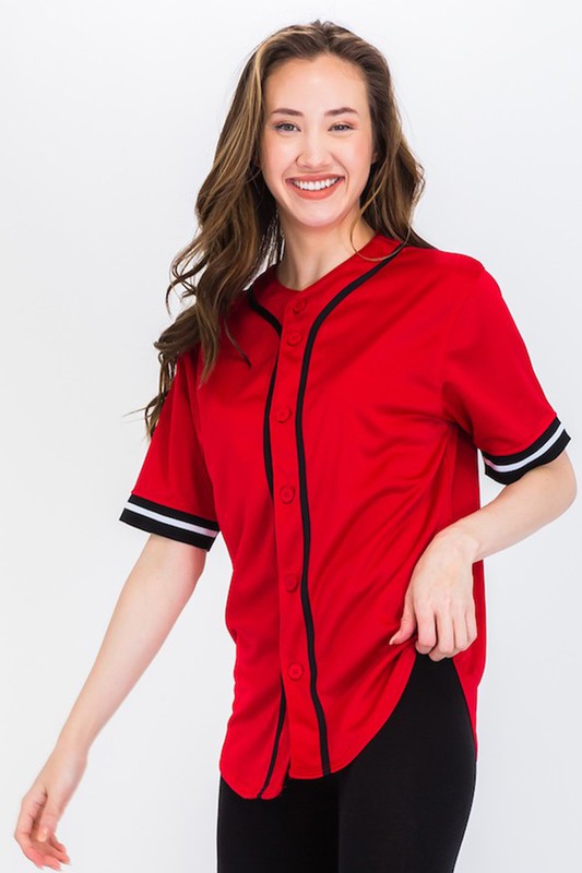 Unisex Active Sports Team Baseball Jersey - CITYBOYZ★USA