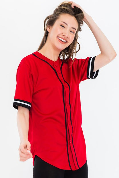 Unisex Active Sports Team Baseball Jersey - CITYBOYZ★USA