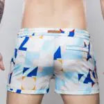 2Eros Insignia Print Swim Shorts