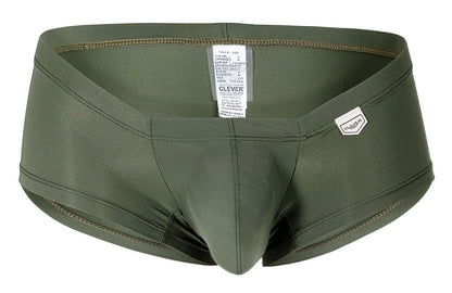 Clever Australian Latin Trunks Color Olive Green-Dark Green-Green 3Pk