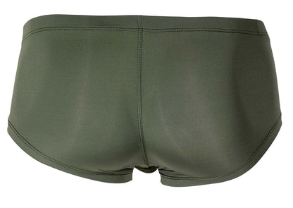 Clever Australian Latin Trunks Color Olive Green-Dark Green-Green 3Pk