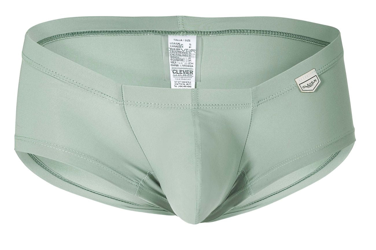 Clever Australian Latin Trunks Color Olive Green-Dark Green-Green 3Pk