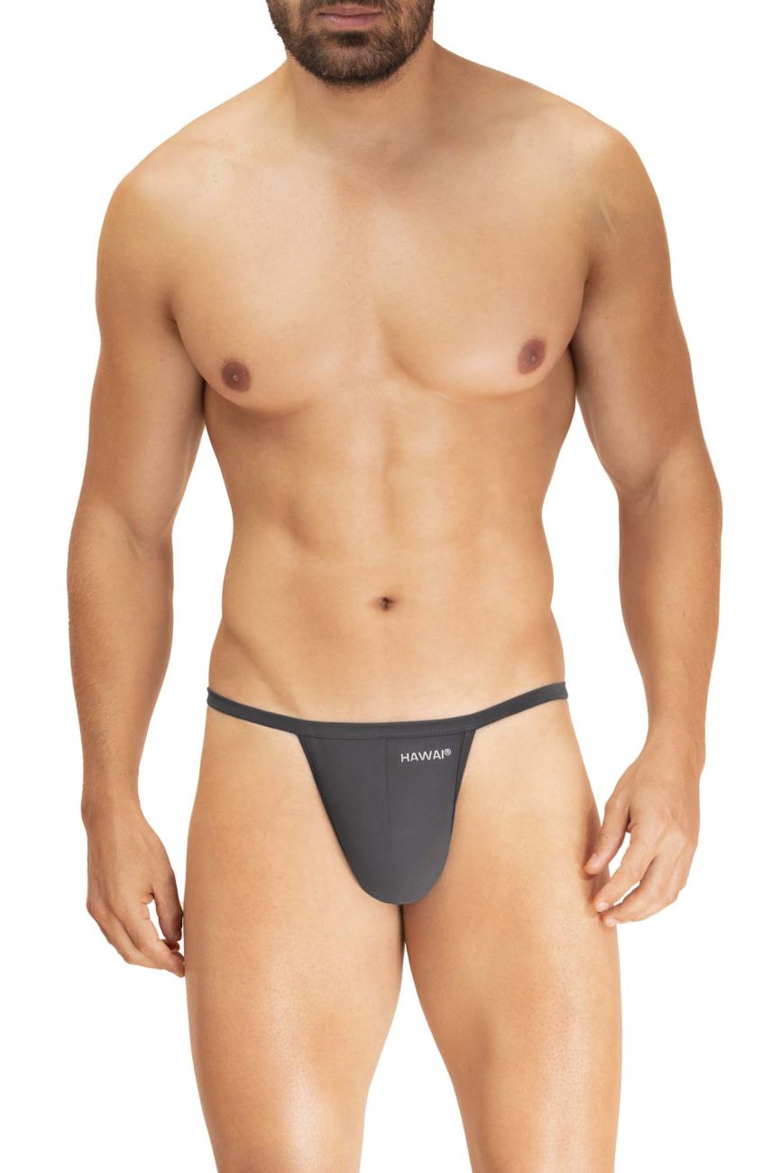 Hawai Microfiber G-String Grey 42295