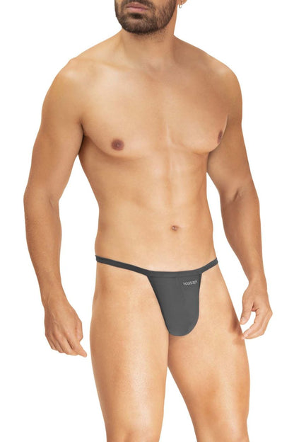 Hawai Microfiber G-String Grey 42295