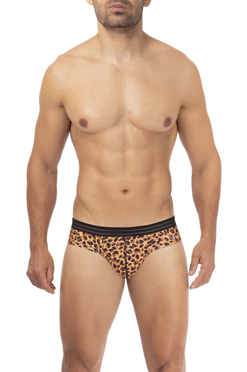 Hawai Microfiber Thong Animal Print 42345