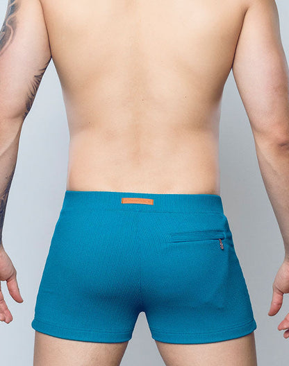 2Eros Railroad Teal Swim Trunk V60