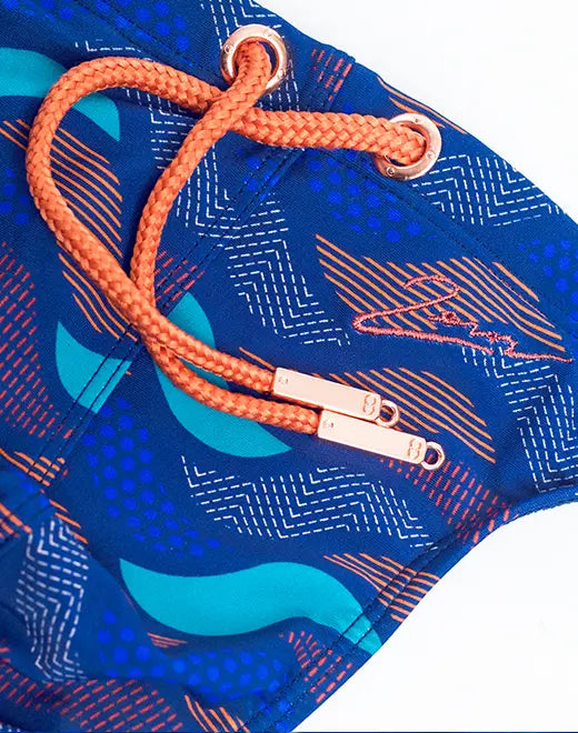 2Eros Ocean Print Swim Thong V80