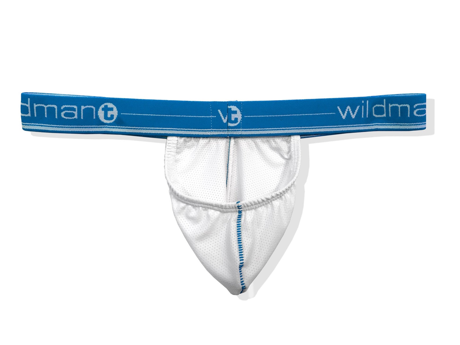 Wildmant Big Boy Pouch Bikini White/Blue Underwear Algeria